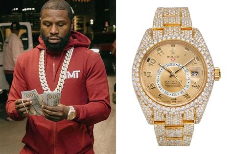 mayweather rolex watch|floyd mayweather gold watch.